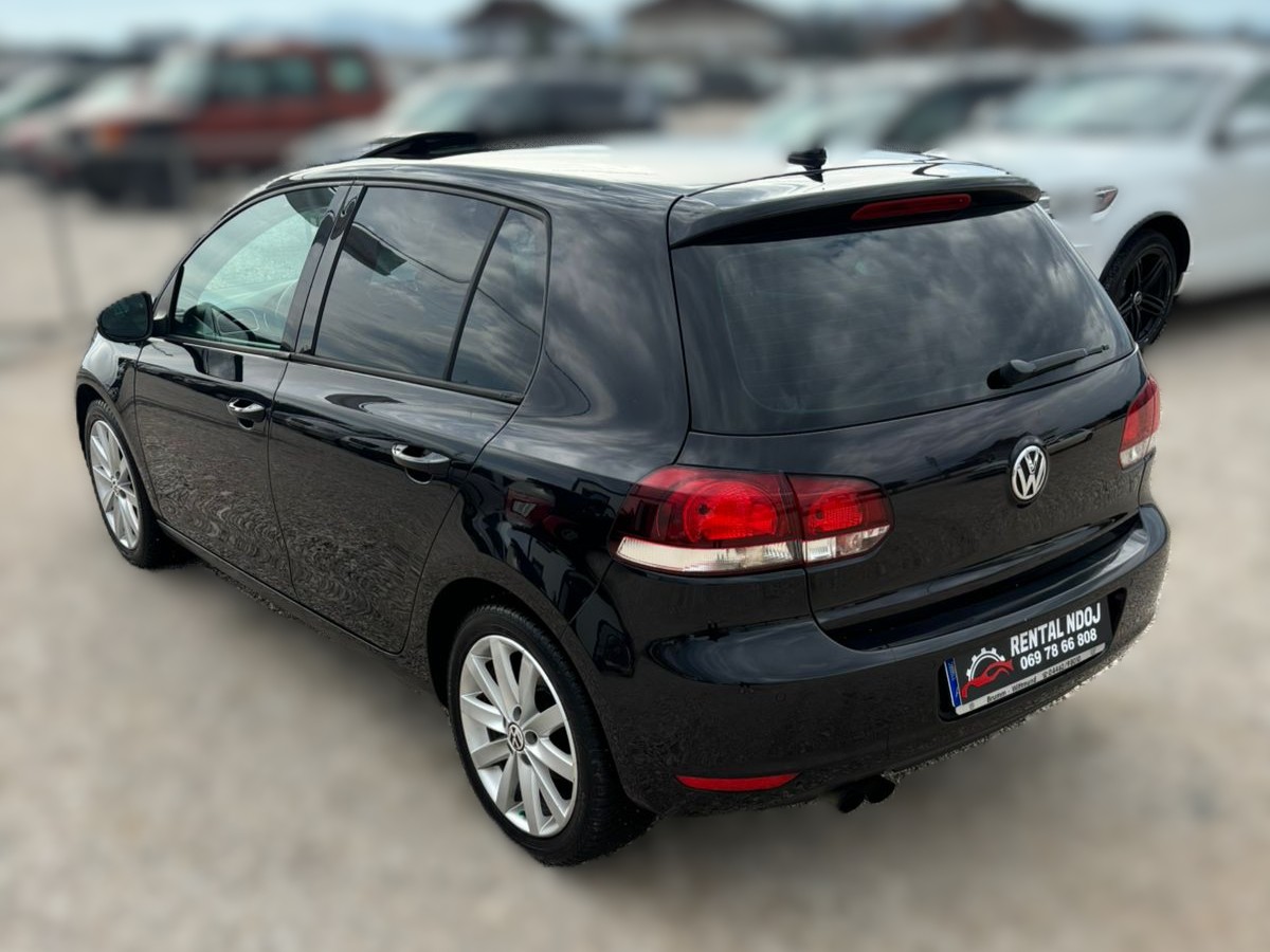 vw golf 6 2009 for rent